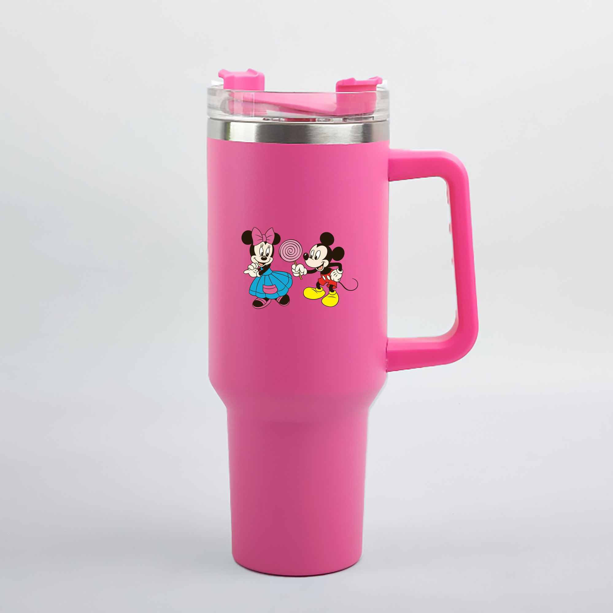（画像用） ミッキーマウス Mickey Mouse 1200mL車用タンブラー（カラープリント）